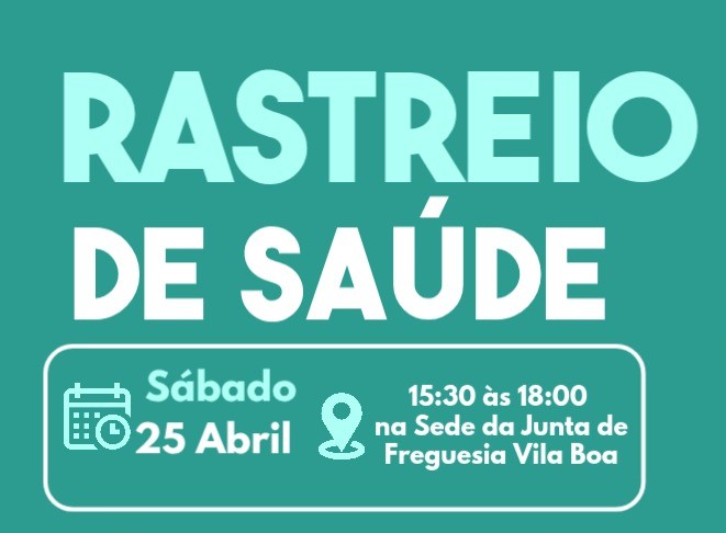 Rastreio de Sa&uacute;de