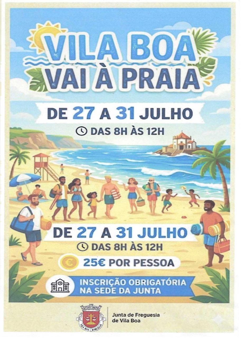  Vila Boa vai &agrave; Praia!